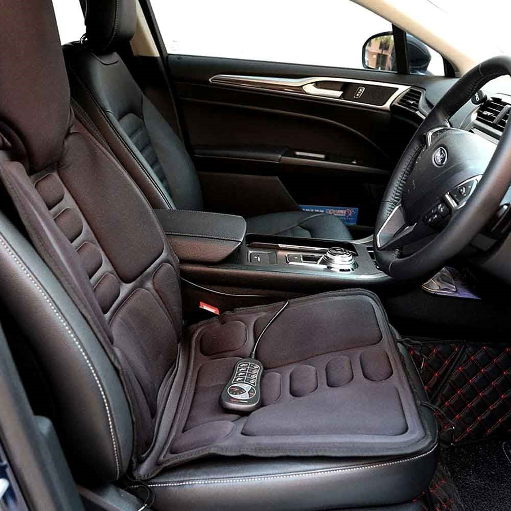 Cuscino massaggiante riscaldato a 8 modalità per schiena, collo e rilassamento totale del corpo – Perfetto per auto e ca
