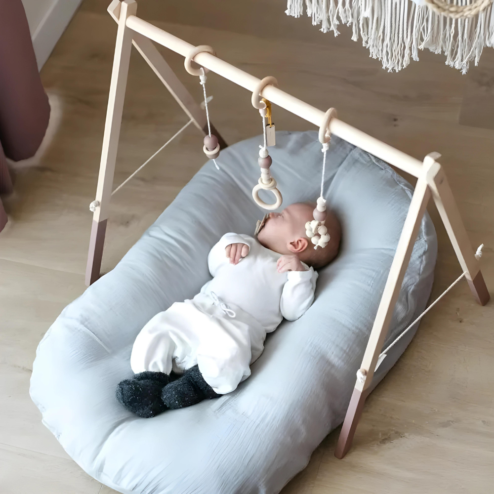 Cuscino ortopedico versatile per bebè – Supporto morbido e traspirante