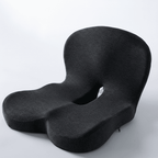 Cuscino per seduta | Cuscino ergonomico in memory foam | Allevia la pressione e antiscivolo | ErgoComfort