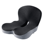 Cuscino per seduta | Cuscino ergonomico in memory foam | Allevia la pressione e antiscivolo | ErgoComfort