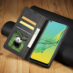 Custodia magnetica in pelle per telefoni Samsung: protezione chic