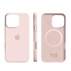 Custodia magnetica in silicone con finitura soft-touch per iPhone