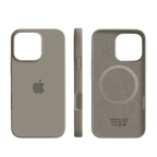 Custodia magnetica in silicone con finitura soft-touch per iPhone
