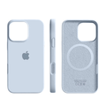 Custodia magnetica in silicone con finitura soft-touch per iPhone