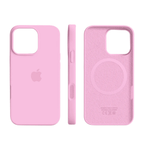 Custodia magnetica in silicone con finitura soft-touch per iPhone