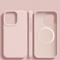 Custodia magnetica in silicone per iPhone - Soft Touch e compatibile con MagSafe