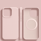 Custodia magnetica in silicone per iPhone - Soft Touch e compatibile con MagSafe