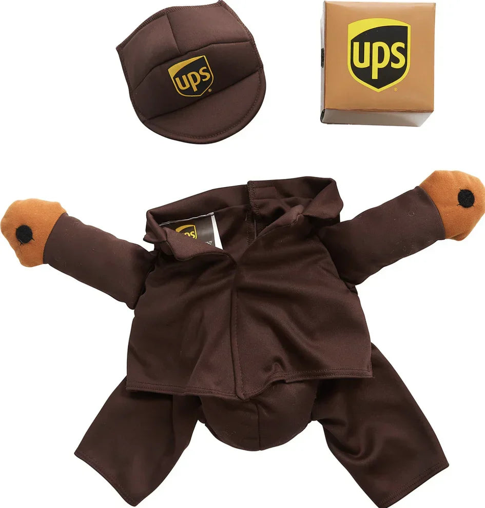 Vestito per la consegna di costumi per cani di Halloween