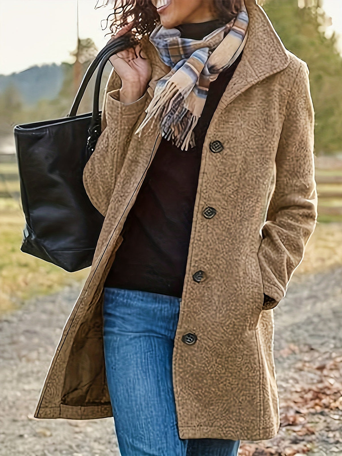 Giacca in pile Elara - Elegante e calda per le donne in autunno e inverno