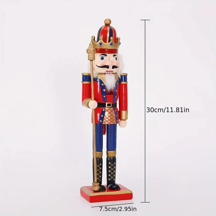 FestiveGuard - Decorazione tradizionale dello schiaccianoci per l'intimità natalizia
