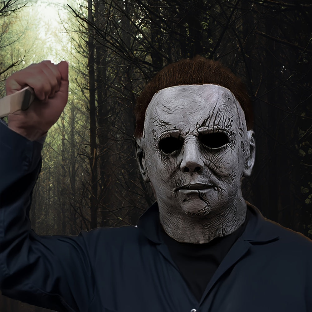 Maschera per costume di Halloween horror inglese da uomo | Testa completa realistica