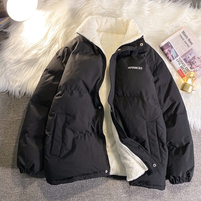 Piumino da donna caldo e rilassato - Invernale in pile oversize