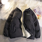Piumino da donna caldo e rilassato - Invernale in pile oversize