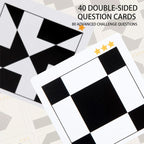 Puzzle a blocchi nascosti in legno