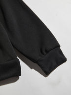 Felpa con cappuccio unisex oversize: pullover rilassato, in pile, casual