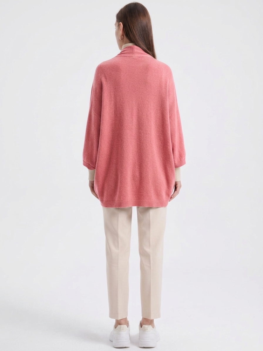Cosy Wool Wrap - Gilet da donna