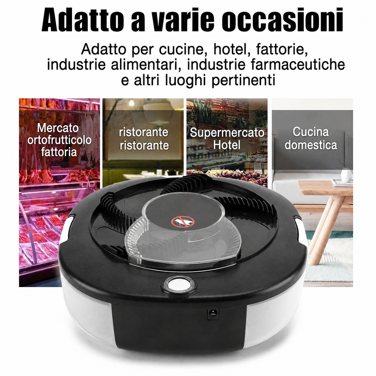 Trappola elettrica per mosche