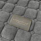 Coperta moderna morbida con trama quadrata | Elegante copriletto soffice e copridivano