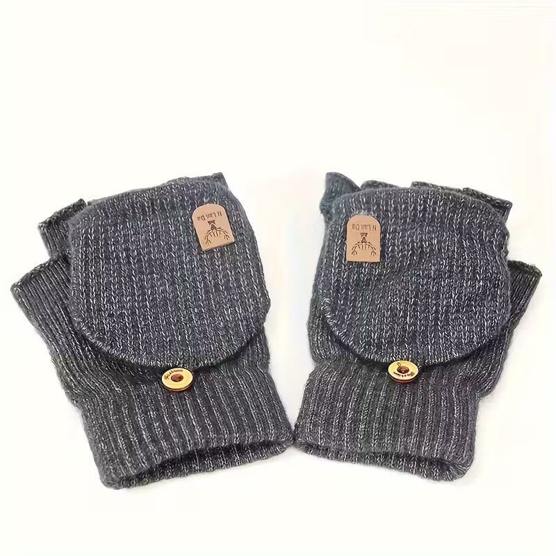 Guanti senza dita WinterPro da uomo | Spessa, calda e confortevole