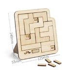 Puzzle in legno con calendario giornaliero