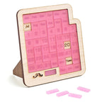 Puzzle in legno con calendario giornaliero