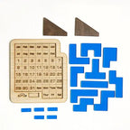 Puzzle in legno con calendario giornaliero