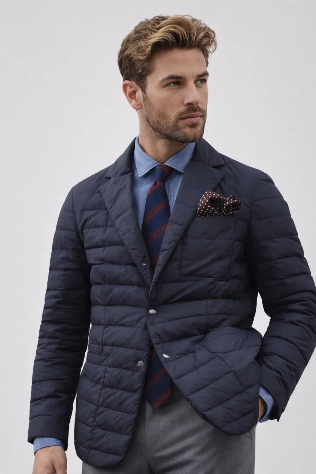 Daniele | Giacca stile blazer imbottito da uomo