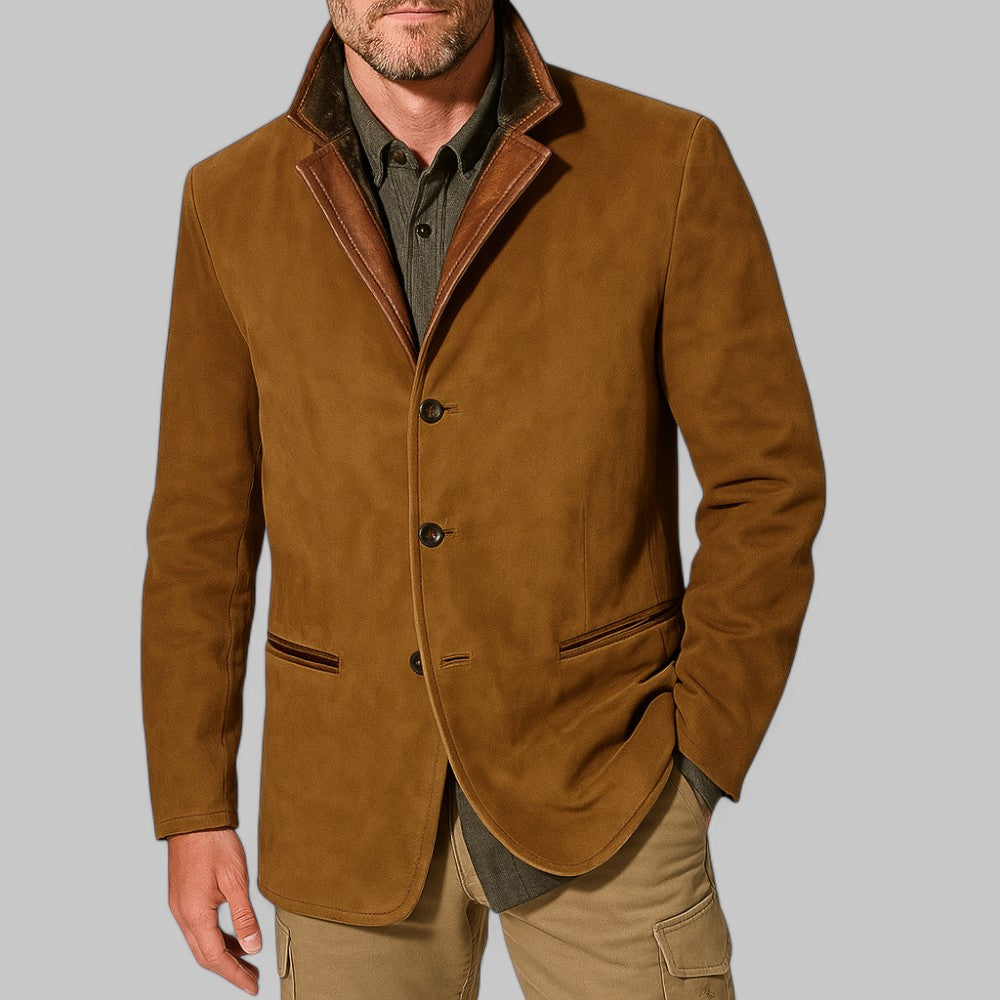 Giacca da uomo in stile vintage per le classiche uscite autunnali