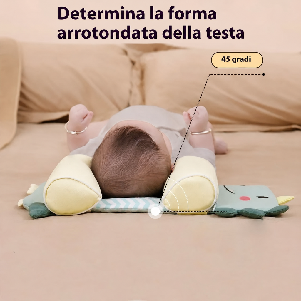 Cuscino regolabile per la testa del neonato