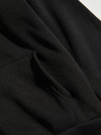 Felpa con cappuccio unisex oversize: pullover rilassato, in pile, casual