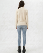 Maglione di lana lavorato a maglia Noa
