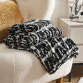 Coperta di lusso lavorata a maglia in lana - Elegante copridivano indossabile per divano letto - Perfetta per la casa, i viaggi e la TV