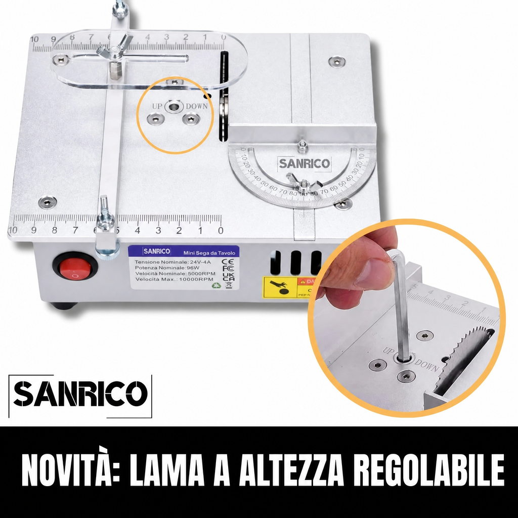 SANRICO MiniCutter Saw perfetta per i progetti fai da te