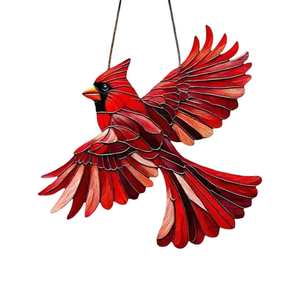 Decorazione da parete e finestra con colibrì cattura-sole sospeso