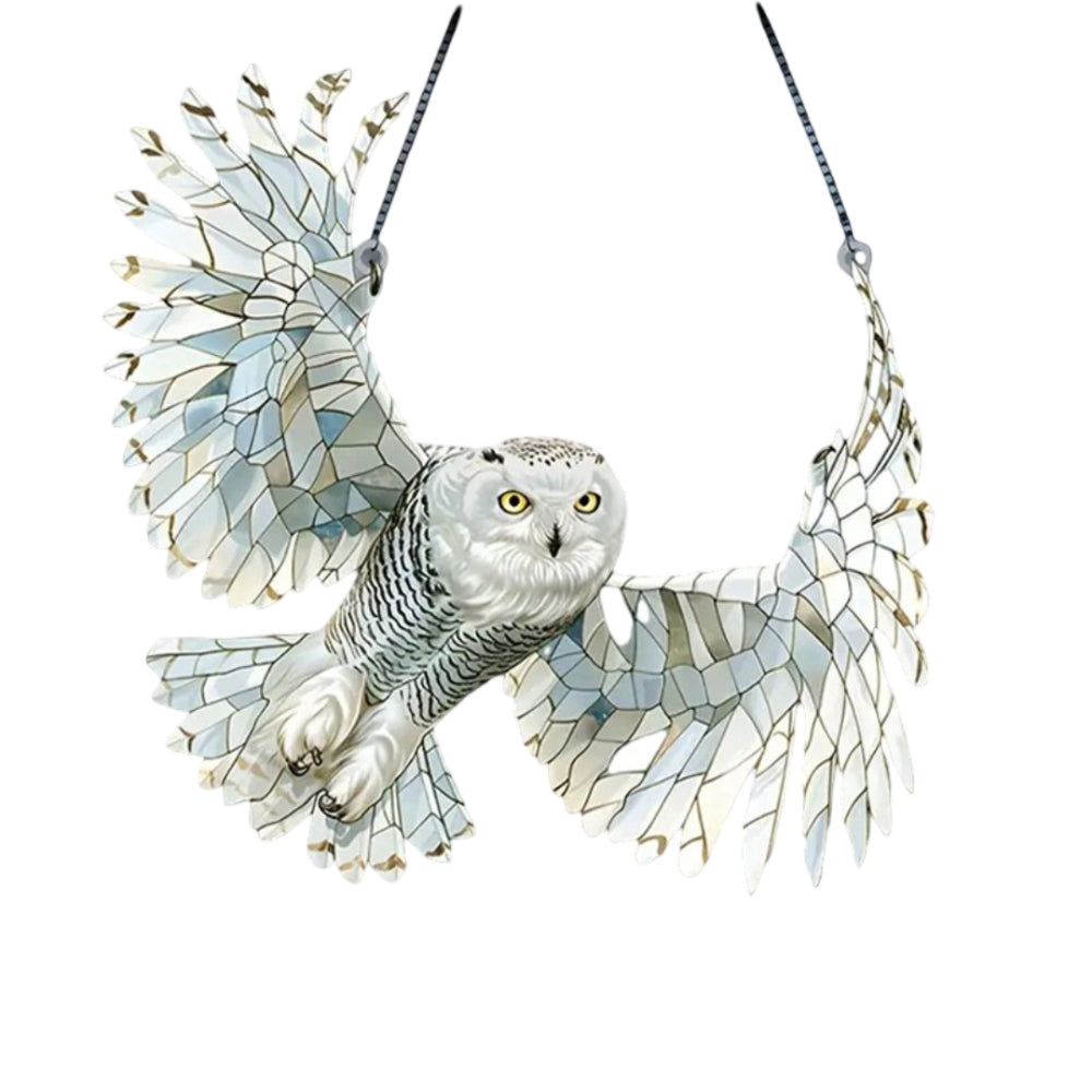 Decorazione da parete e finestra con colibrì cattura-sole sospeso