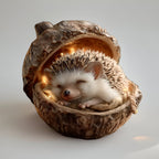 Decorazioni natalizie Albero ghianda con animali del bosco