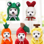 Costumi e abiti di Halloween per cani con magliette personalizzate Felpa con cappuccio in pile con cappuccio originale per piccoli