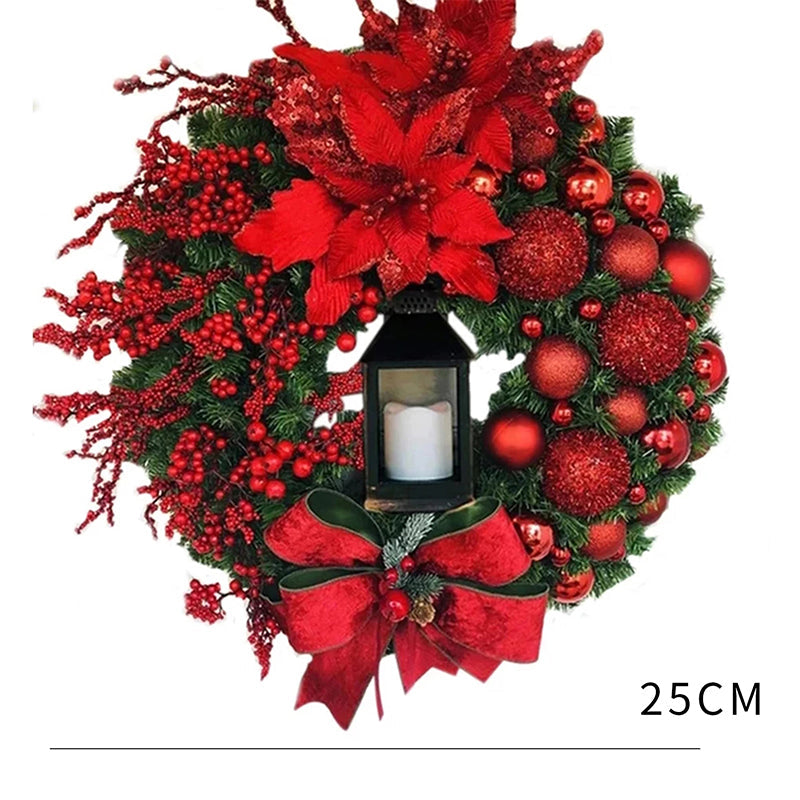 VacanzeSparkles | Decorazione natalizia in abete rosso artificiale
