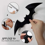 Adesivi murali pipistrelli - Adesivi decorativi di Halloween per la decorazione della casa (120 pezzi)