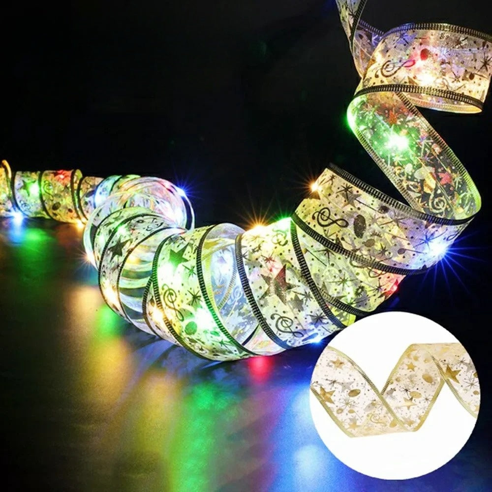 XmasSlinger | Luci e nastri di Natale
