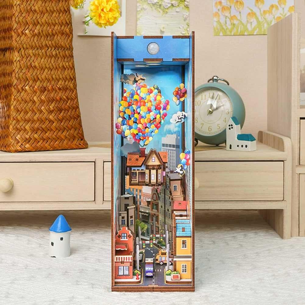 Magisches 3D Holz Puzzle Buchregal Set | Mondo fantastico