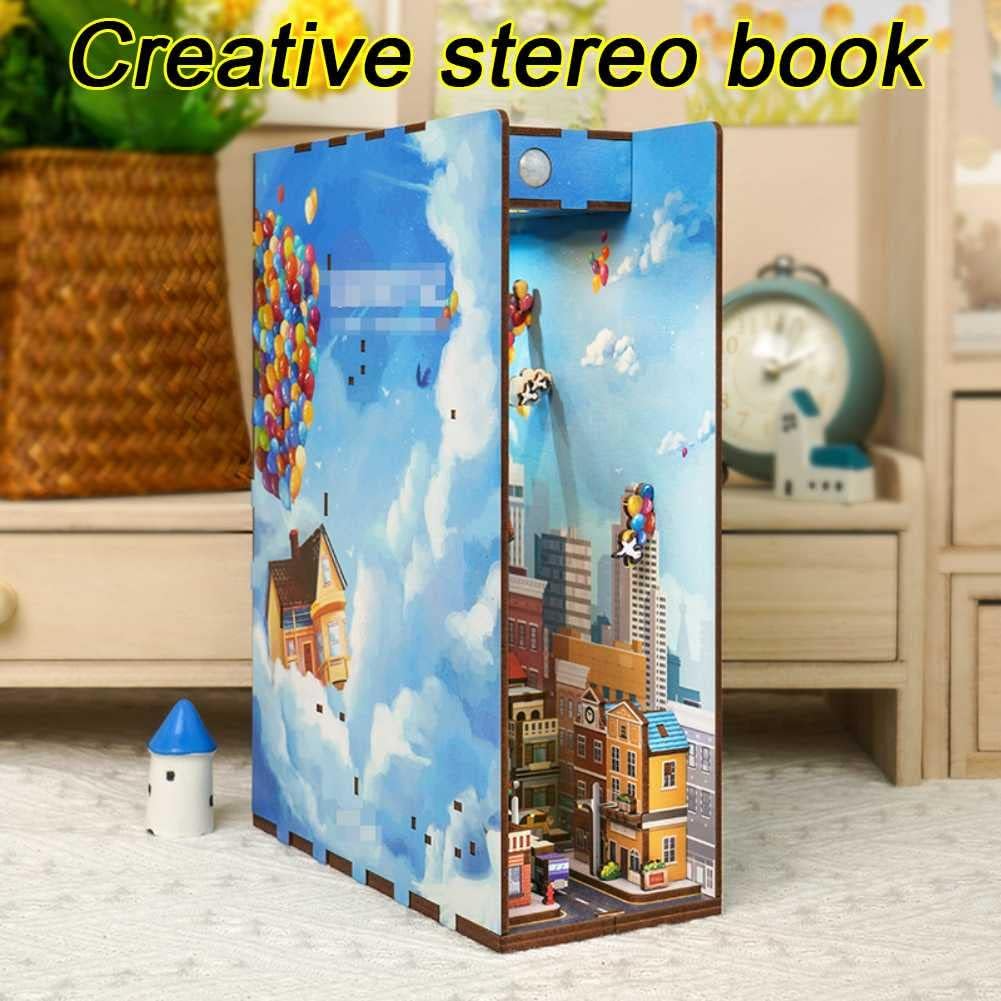 Magisches 3D Holz Puzzle Buchregal Set | Mondo fantastico