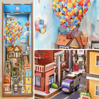 Magisches 3D Holz Puzzle Buchregal Set | Mondo fantastico