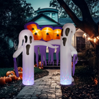 Grandi decorazioni di Halloween all'aperto