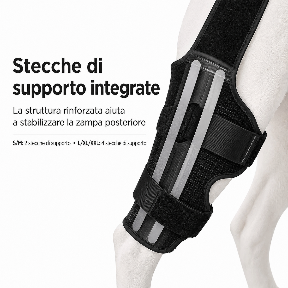 RearGuard Dog Rear Leg Support Brace - Fascia di supporto per zampe posteriori antiscivolo per cani anziani, pavimenti i