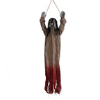 Gruselige Halloween-Deko | Schwebender Geist mit Blutflecken
