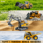 Set di costruzione RC con 4 veicoli