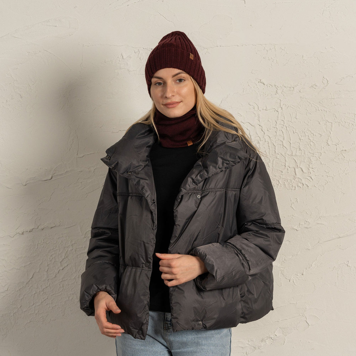 CozyMerino Beanie - Cappello di lusso in lana merino da donna
