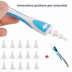 ClearEar | Rimuovi Cerume in Silicone – Sicuro – Non Invasivo – Flessibile per l’Igiene dell’Orecchio – Comfort Uditivo 