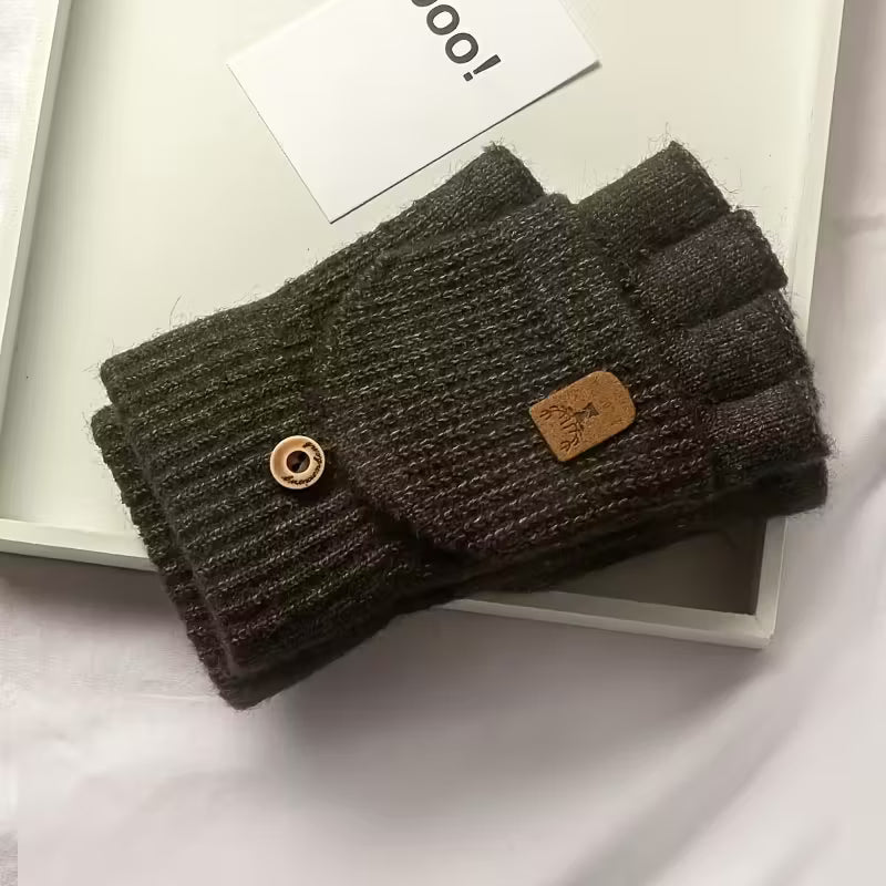 Guanti senza dita WinterPro da uomo | Spessa, calda e confortevole